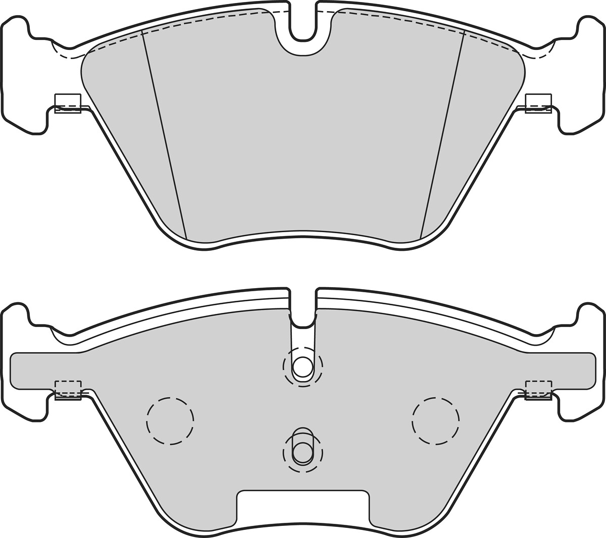 BRAKE PADS FIRST BMW SERIE 3 FR